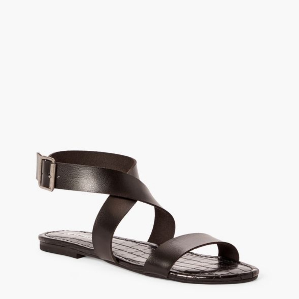 JustFab Soleila Black sandals 8.5